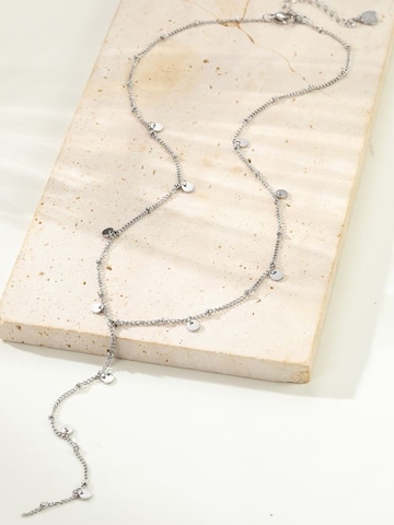 Collana 'Drifting Coins' di Hey Happiness in argento