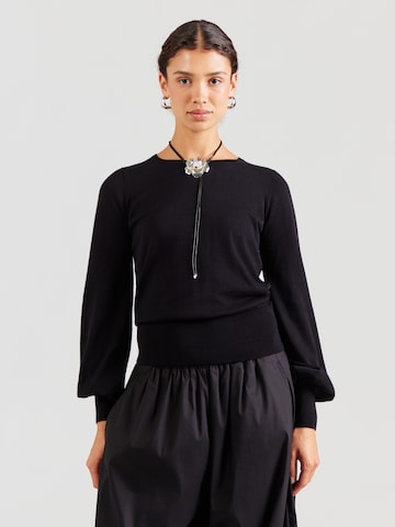 King Louie Pullover 'Bell' in Schwarz: Vorderseite
