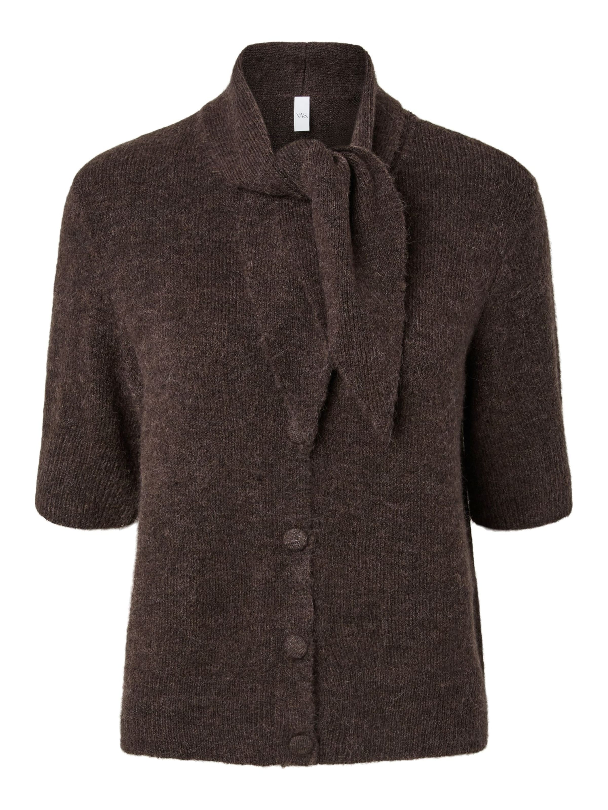 YAS Cardigan 'YASAnne' i XS i brun, Produktvisning