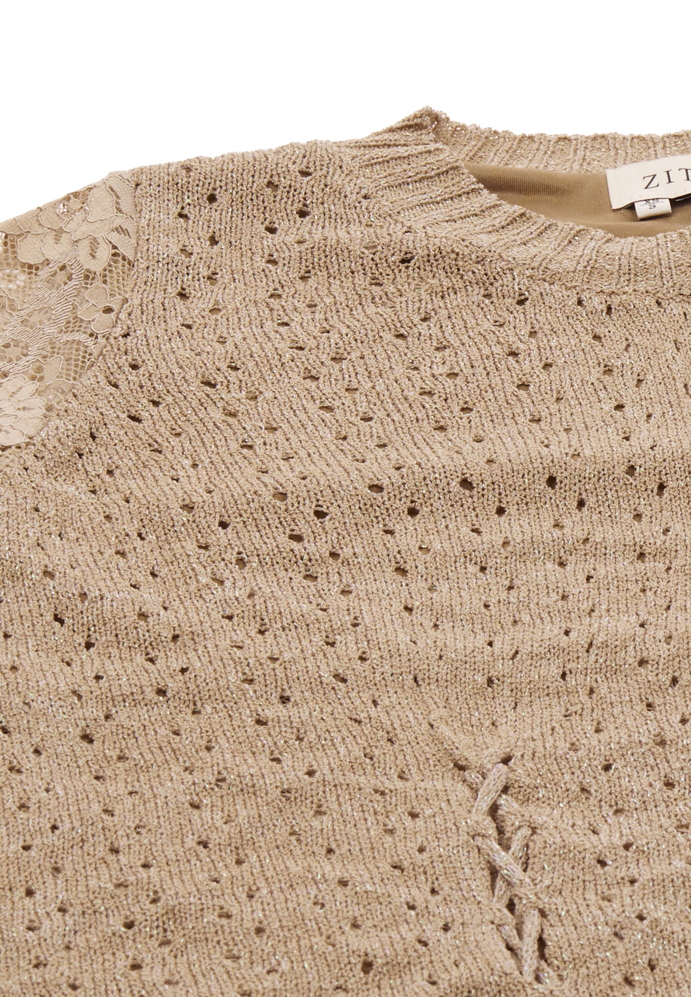 ZITHA Pullover in Beige