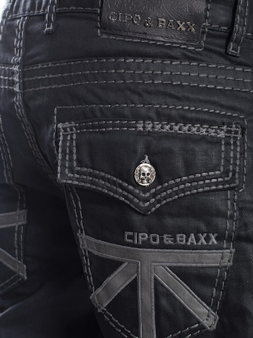 CIPO & BAXX Regular Jeans 'BJ295' in Black
