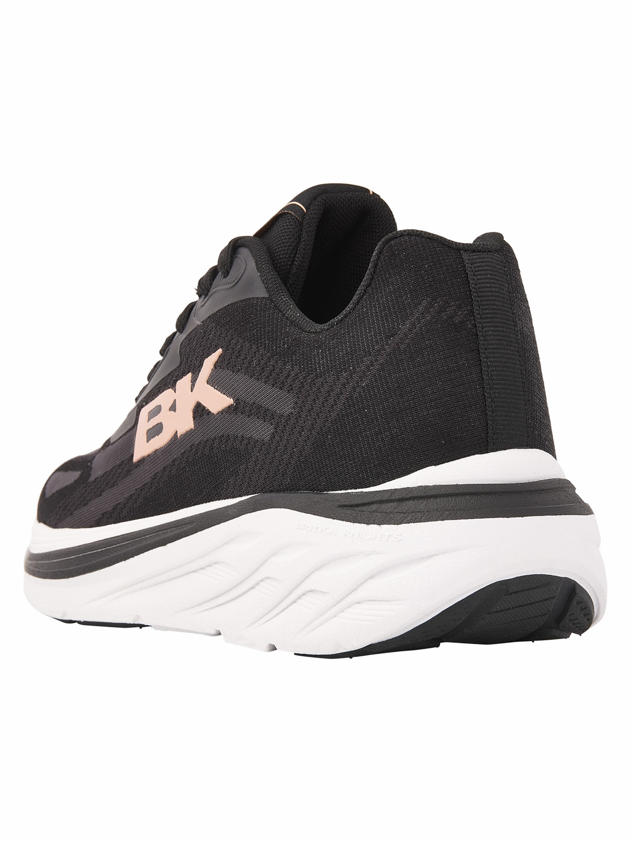 BRITISH KNIGHTS Sneaker 'SURGE' in Schwarz: Rückseite