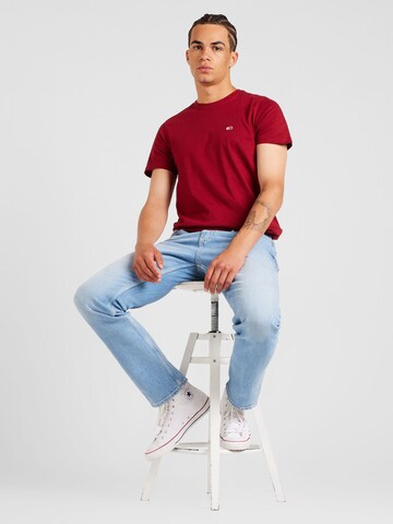Tommy Jeans Tričko – červená