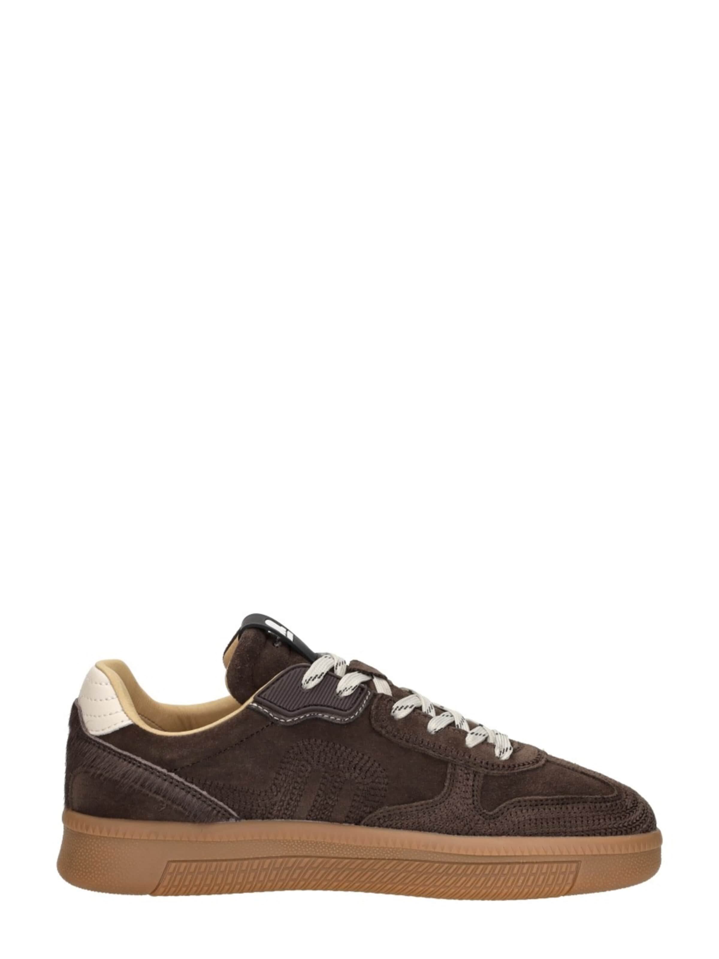 MARUTI Sneakers laag 'Yale Emboidery' in Bruin