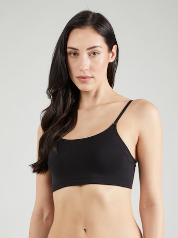 ONLY Bralette Bra 'VICKY' in Black: front