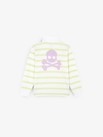 Scalpers Sweatshirt 'Summer Tassel' in Green