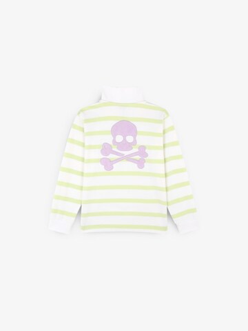 Scalpers Sweatshirt 'Summer Tassel' in Grün