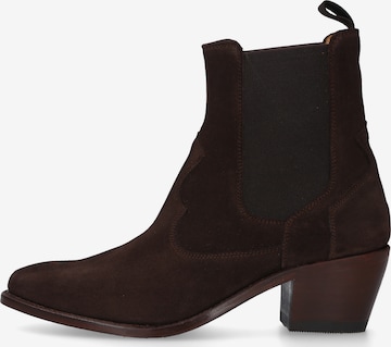 Henry Stevens Ankle Boots 'Marla WCB' in Brown: front