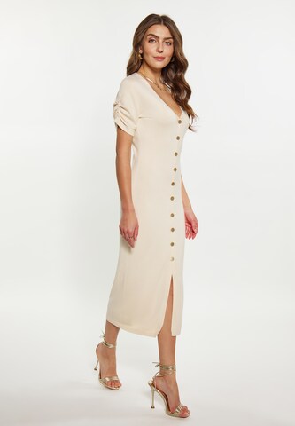 faina Knit dress in Beige