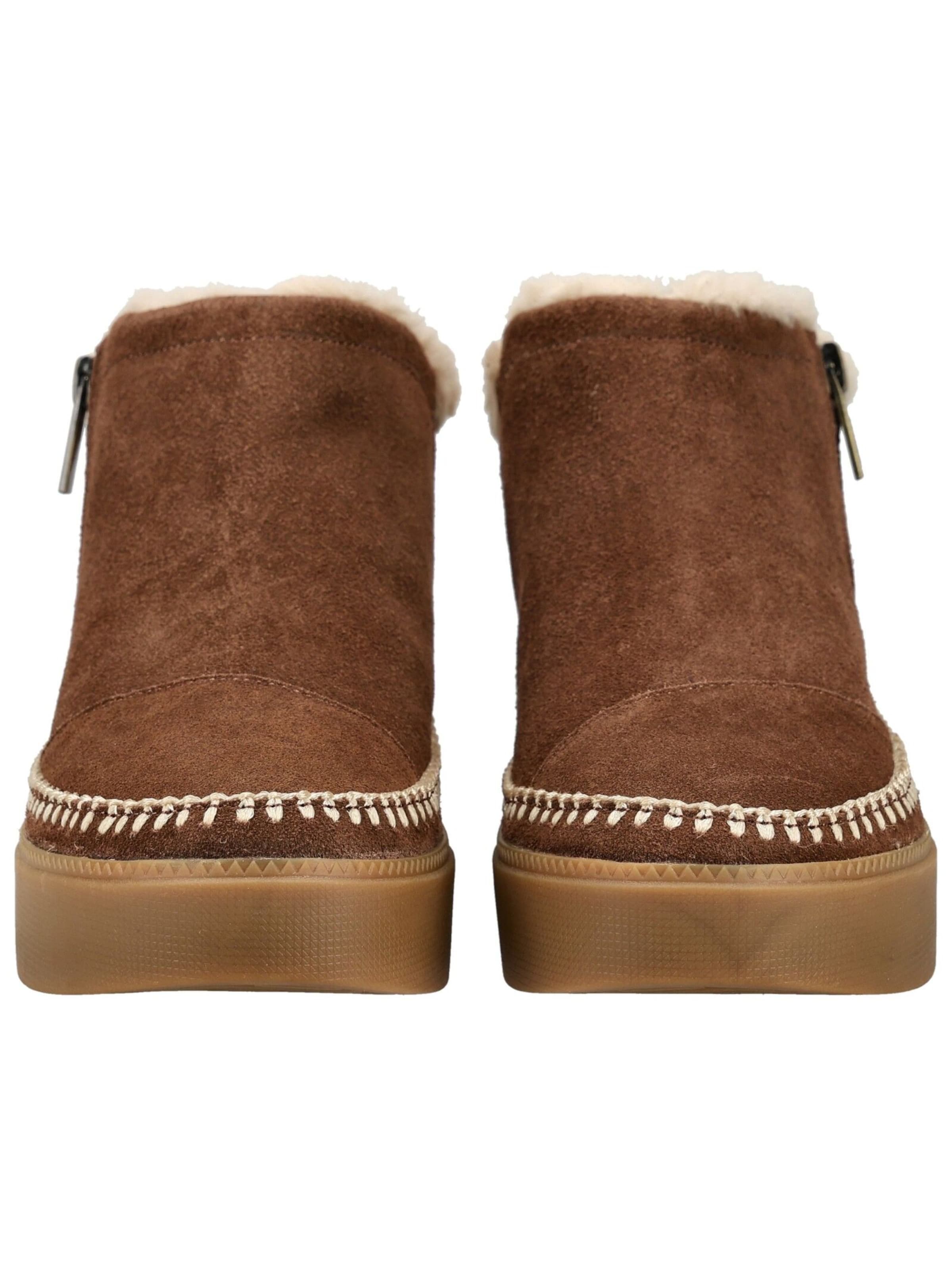TOMS Enkellaarsjes in Bruin