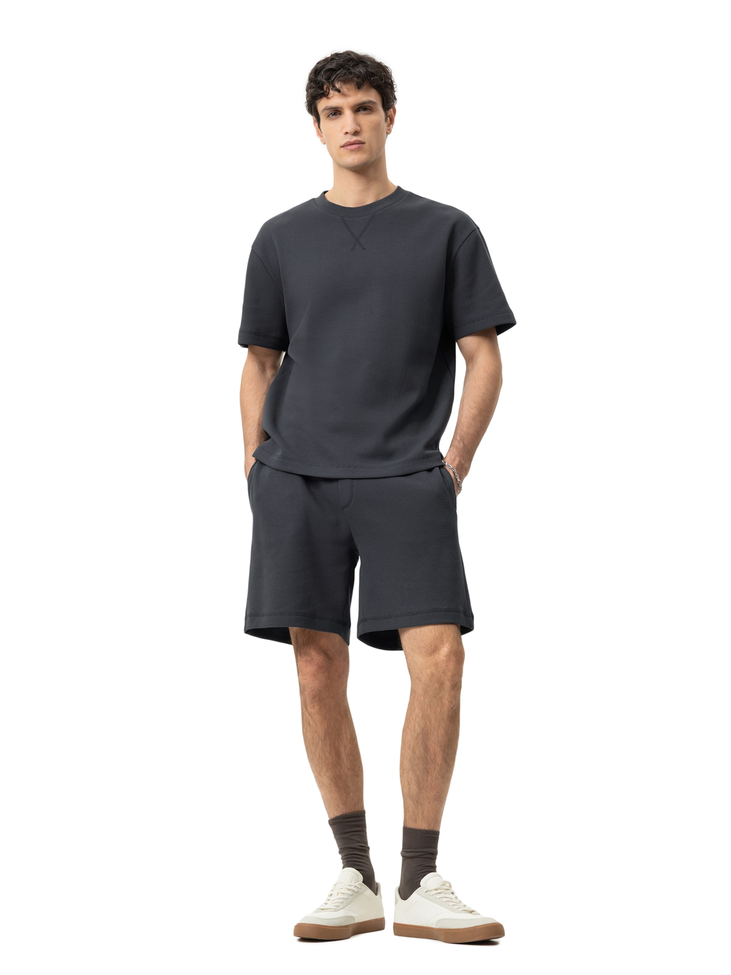 Mey T-Shirt ' Off Mode ' in Schwarz