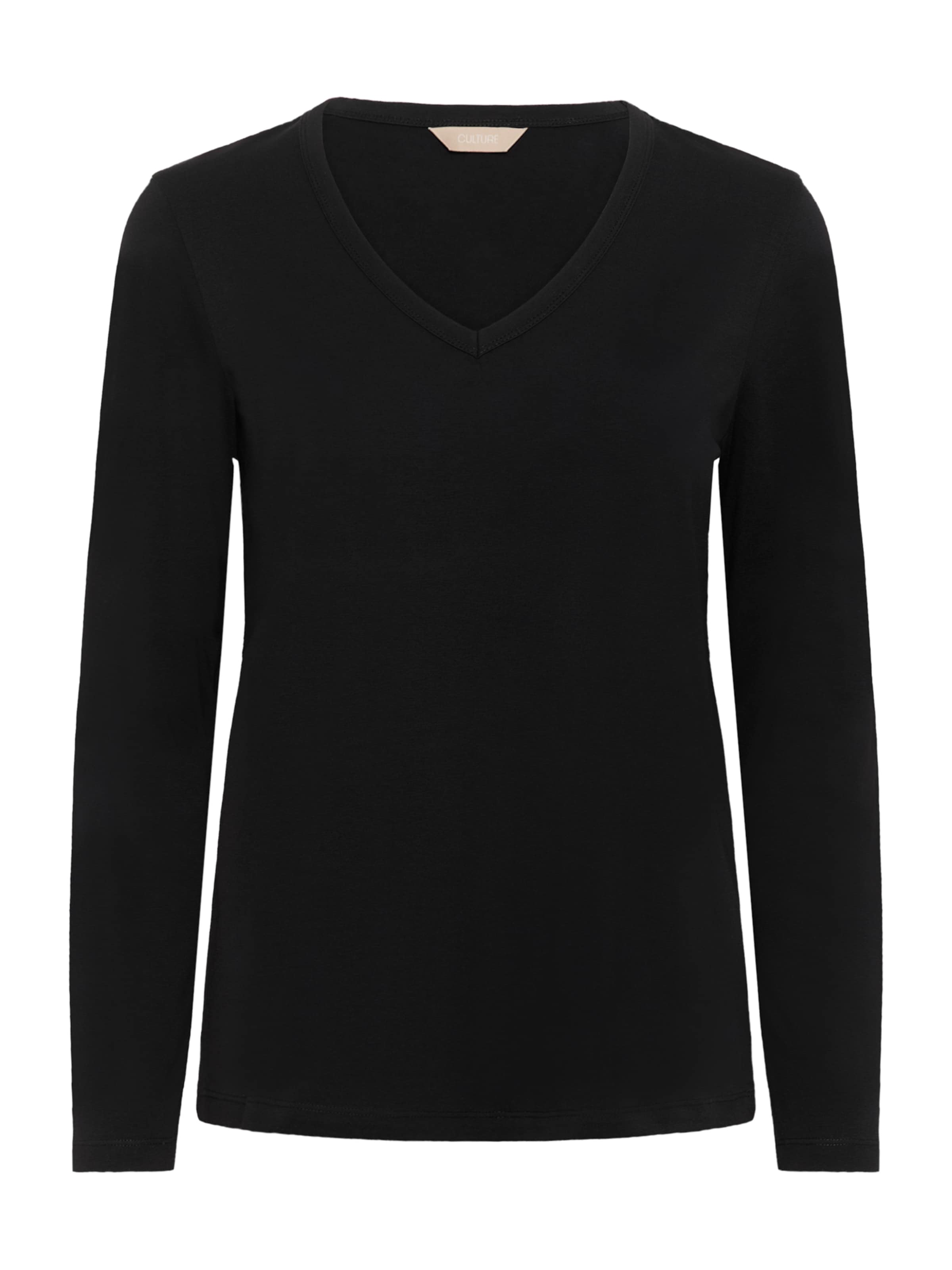 Maglietta di CULTURE in nero: frontale