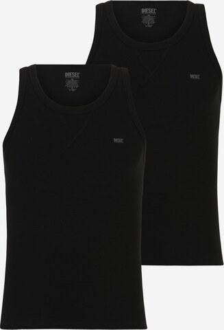 Maillot de corps DIESEL en noir : devant