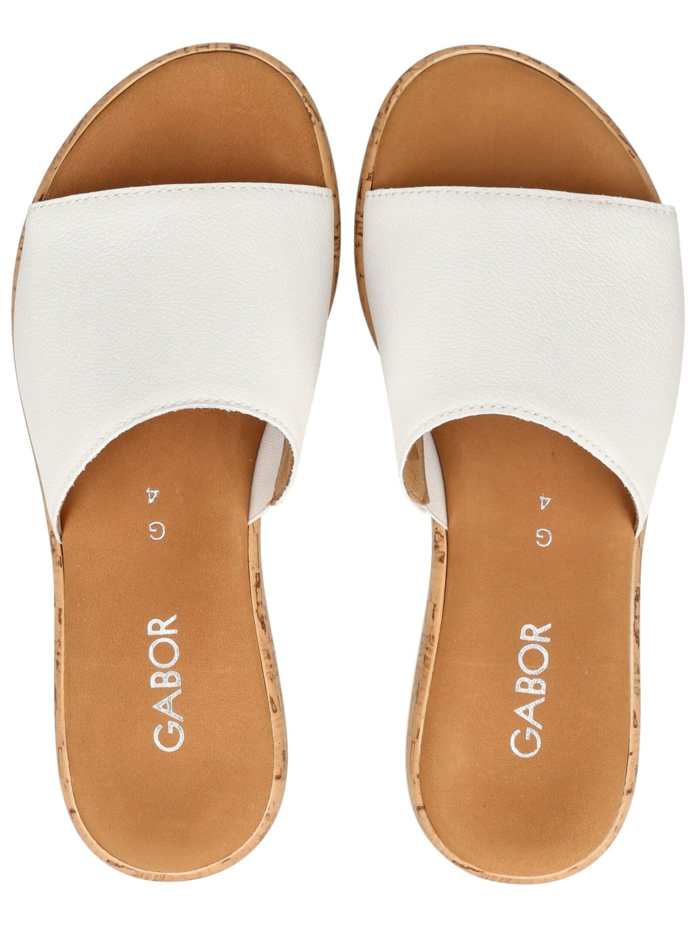 Zoccoletto di GABOR in bianco