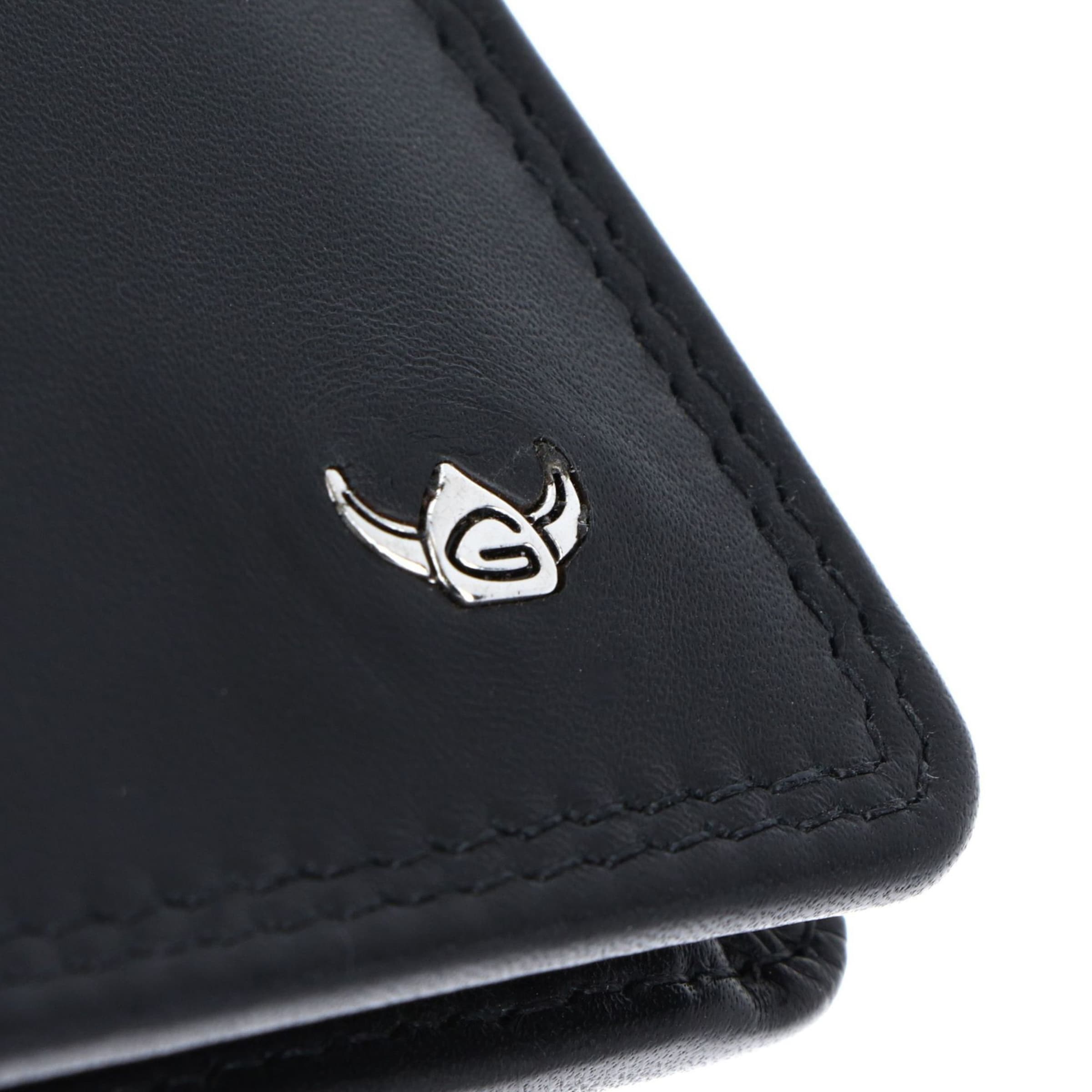 Porte-monnaies 'Polo' GOLDEN HEAD en noir