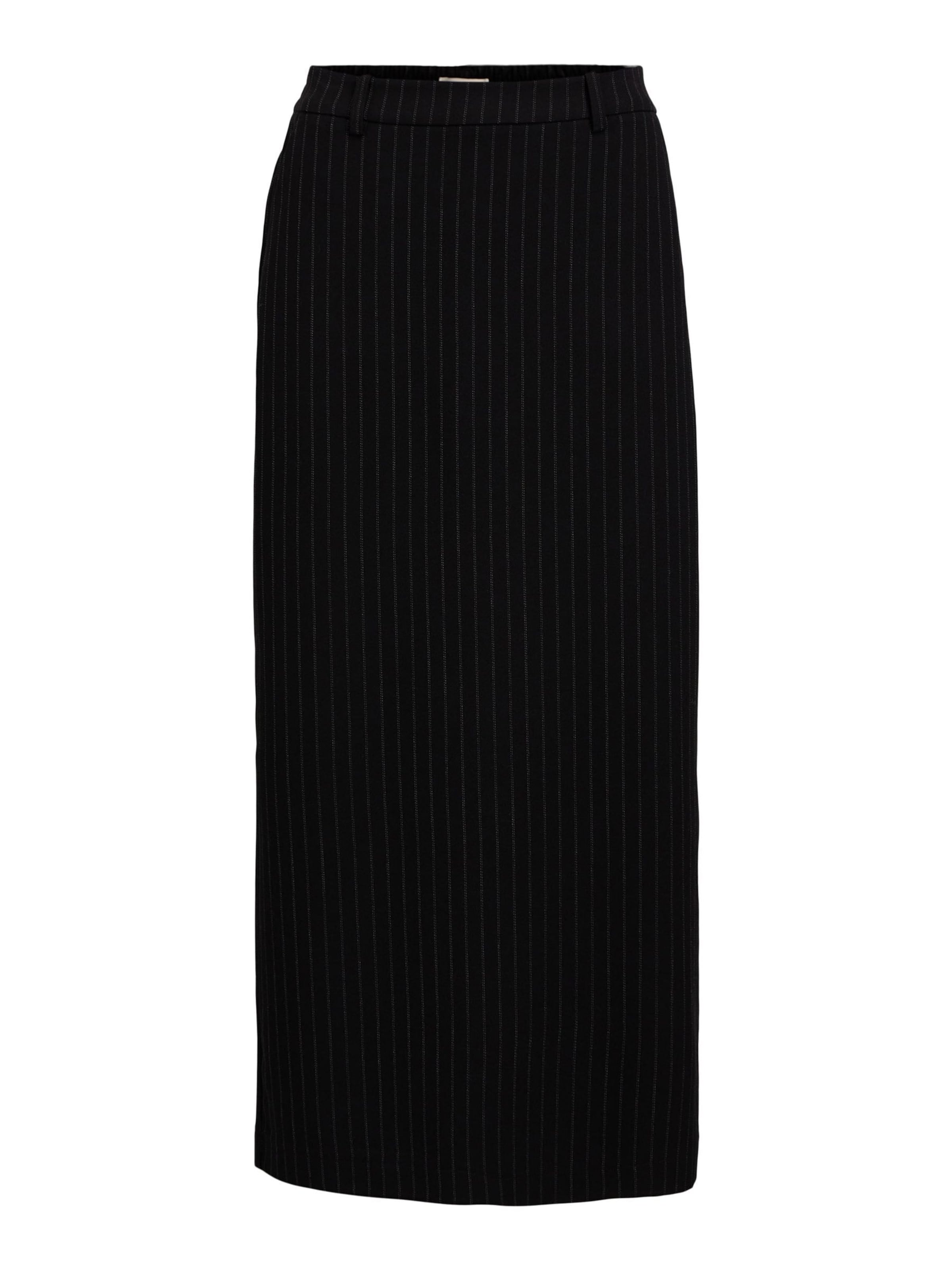 OBJECT Sukňa 'Lisa' - Čierna: predná strana