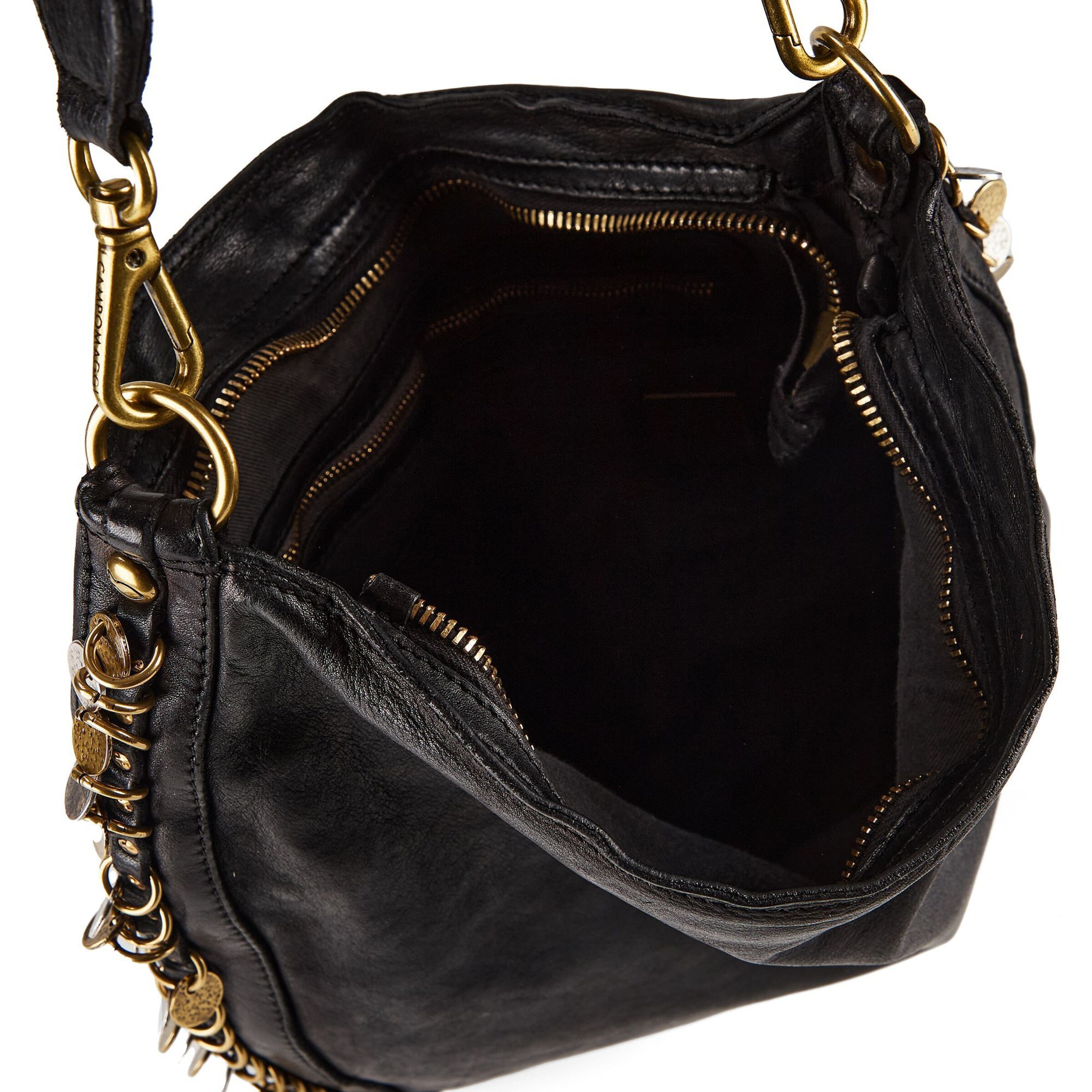 Campomaggi Schoudertas 'Gianna' in Zwart