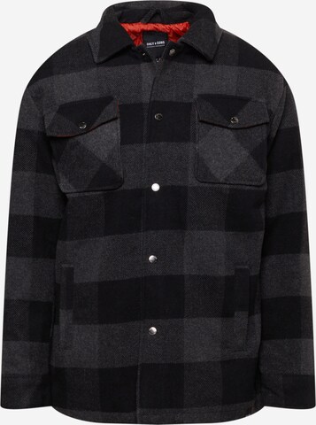 Only & Sons Hemd 'Creed' in Schwarz: front