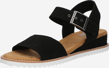 SKECHERS Sandale 'DESERT KISS - SERENDIPITOUS' in Schwarz: Vorderseite