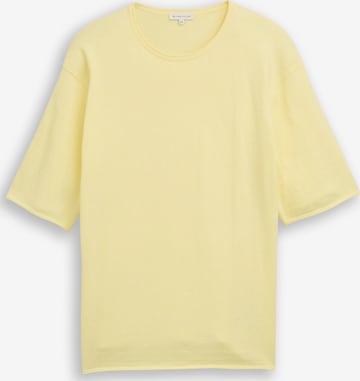 Pull-over Tom Tailor Women + en jaune : devant