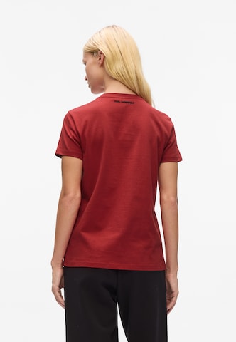 Karl Lagerfeld Shirt 'IKON' in Rood