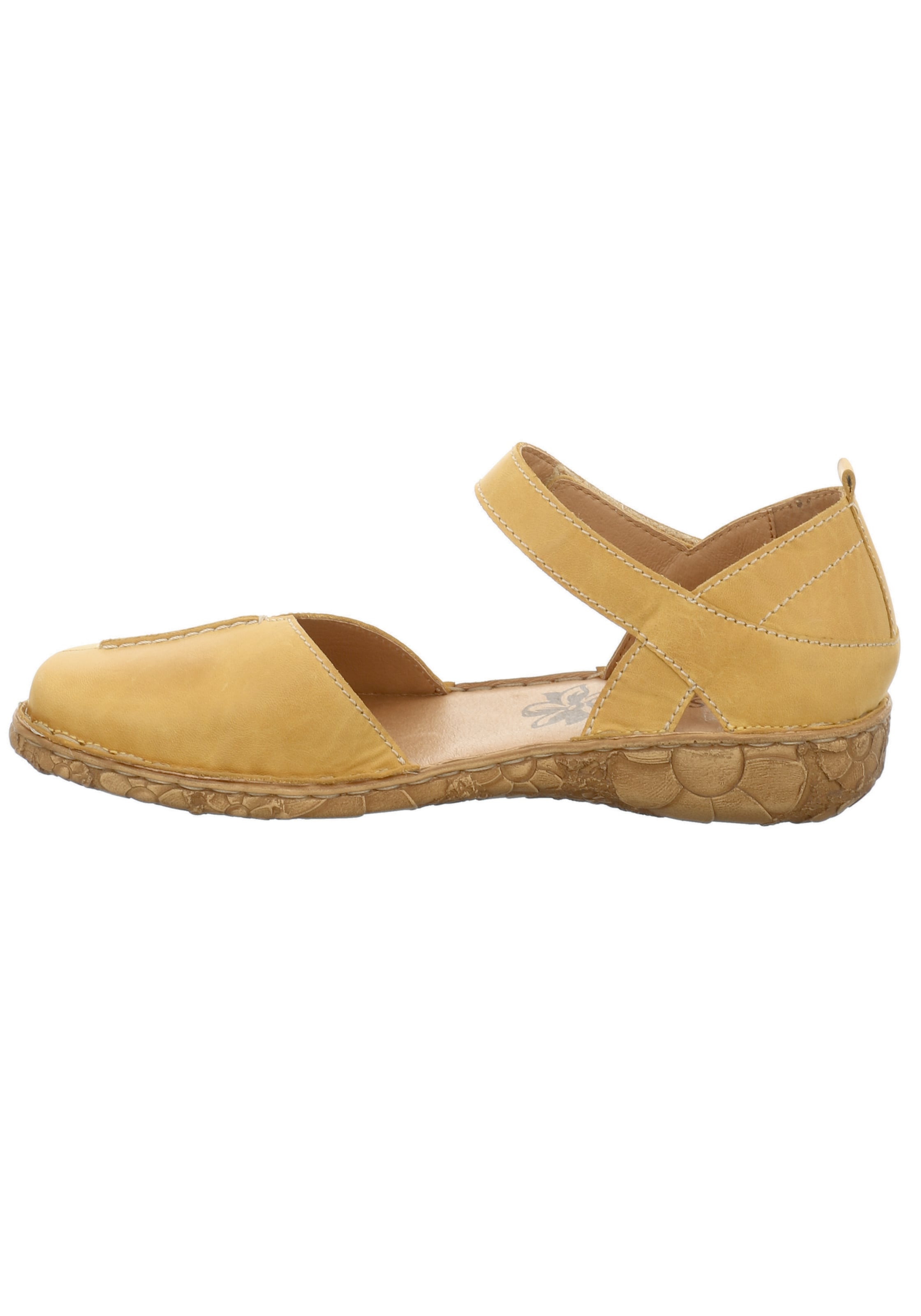 JOSEF SEIBEL Strap ballerina 'Rosalie' in Yellow