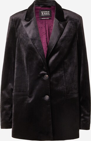 SCOTCH & SODA - Blazer en negro: frente