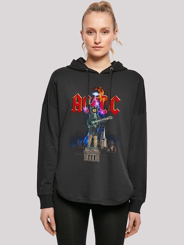 Sweat-shirt 'ACDC' F4NT4STIC en noir : devant