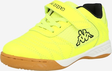 KAPPA Athletic Shoes 'Damba' in Yellow: front