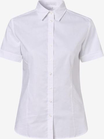 Brookshire Blouse in White: front