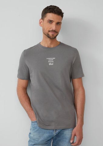 s.Oliver T-Shirt in Grau: Vorderseite