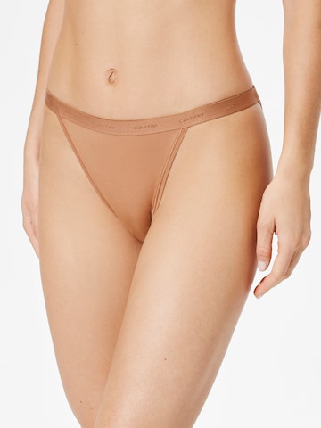 Calvin Klein Underwear - Braga en beige: frente