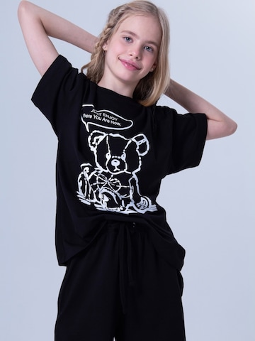 WINKIKI Schlafanzug‌‌‌‌‌‌‌‌‌‌ in Schwarz