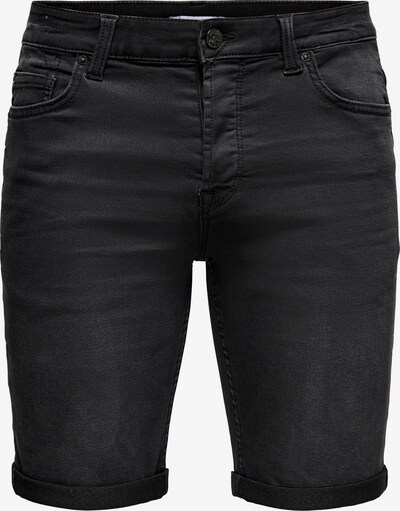 Only & Sons Jeans 'Ply Life' in black denim, Produktansicht