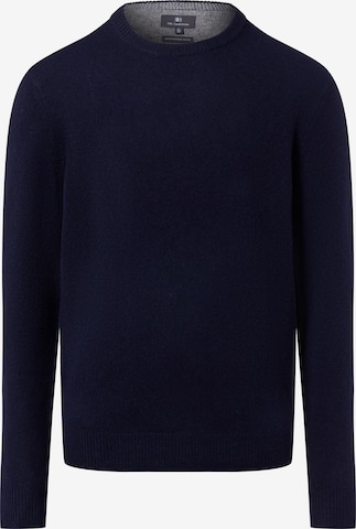 Andrew James Pullover in Blau: Vorderseite
