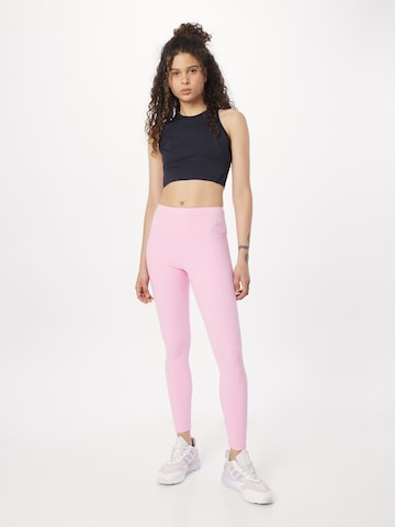 Juicy Couture Sport Skinny Spodnie sportowe 'LORRAINE' w kolorze różowy