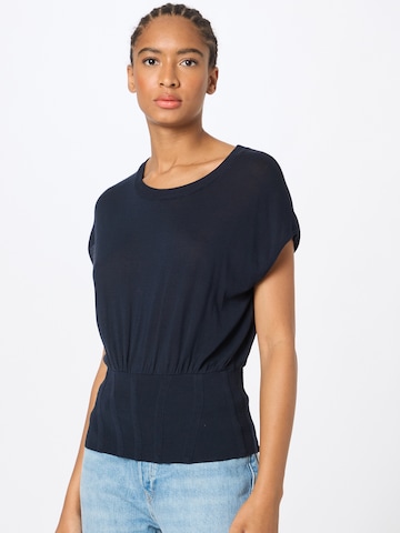 Essentiel Antwerp Pullover 'BRED' in Blau: Vorderseite