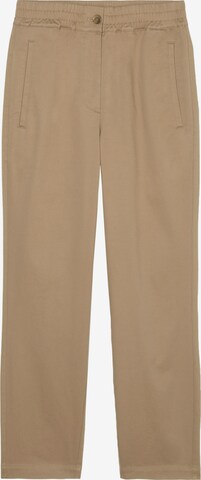 Marc O'Polo Loose fit Trousers in Brown: front