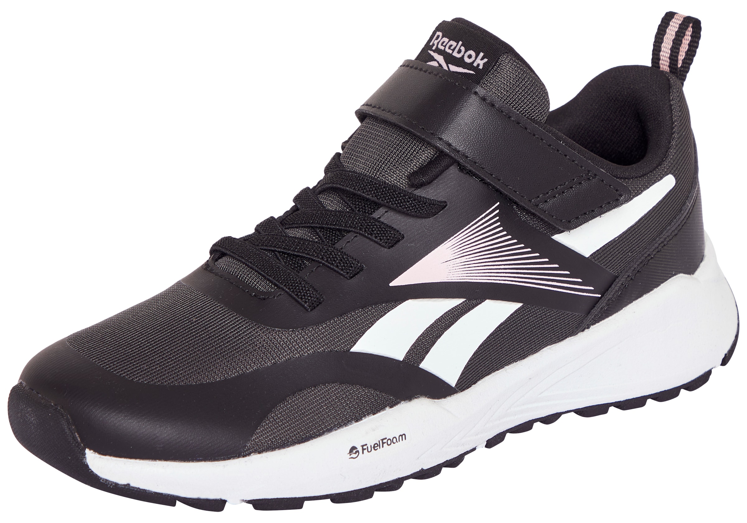 Reebok Sandale in schwarz / weiß, Produktansicht