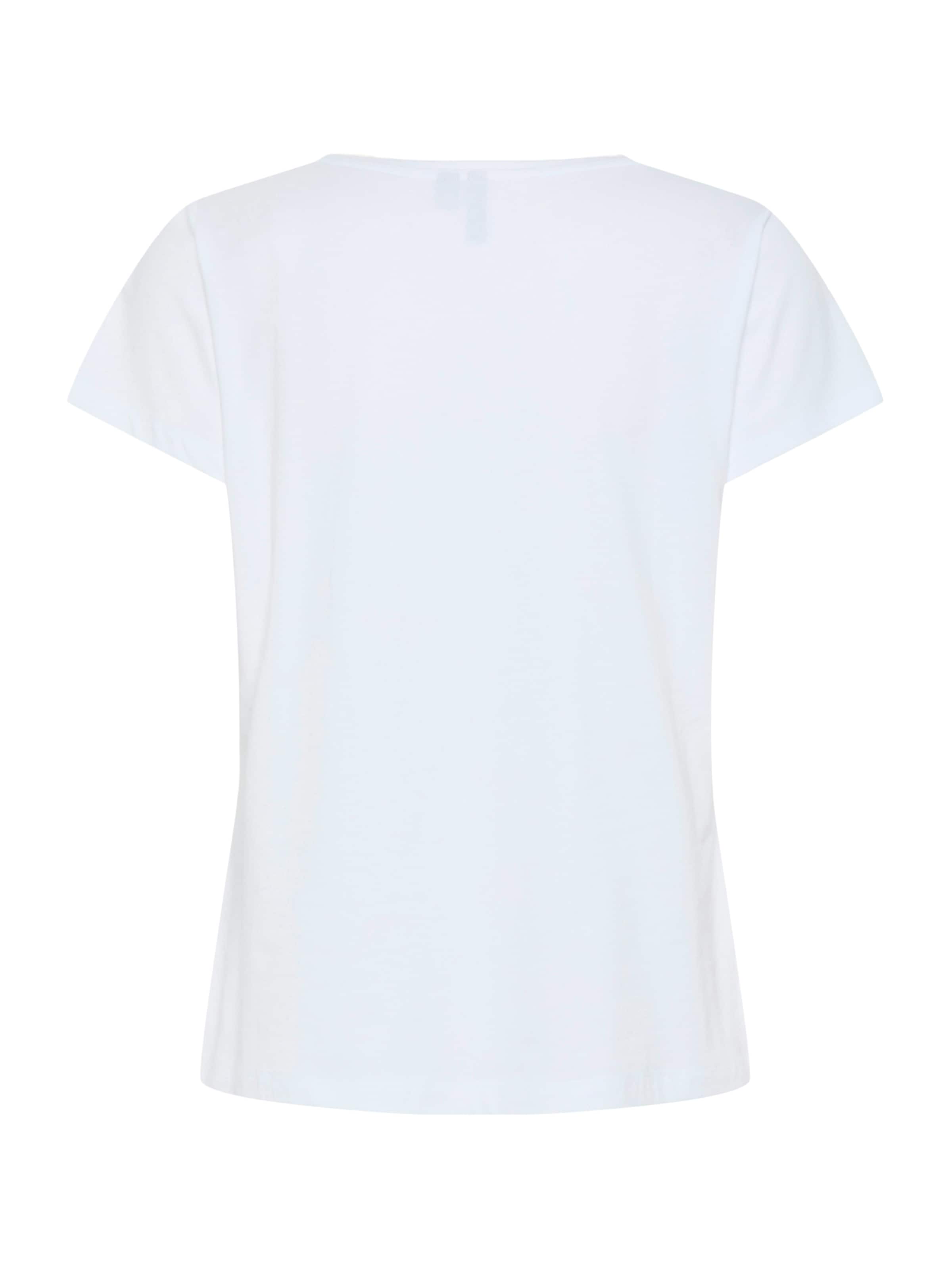 T-shirt 'PCSERIMA' PIECES en blanc : derrière