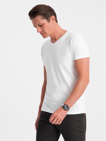 Ombre Shirt in Wit