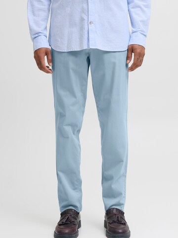 JACK & JONES Slimfit Παντελόνι τσίνο 'JJIMarco JJBowie' σε μπλε: μπροστά