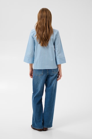 Kaffe Shirt in Blauw