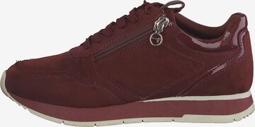 TAMARIS Sneaker in Rot