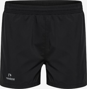 Regular Pantalon 'PERFORM' Newline en noir : devant