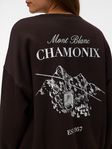 VERO MODA Sweatshirt i brun
