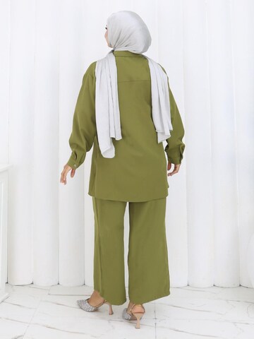 MODAMIHRAM Tunic in Green