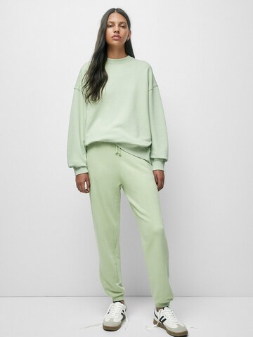 Pull&Bear Sweatshirt in Groen