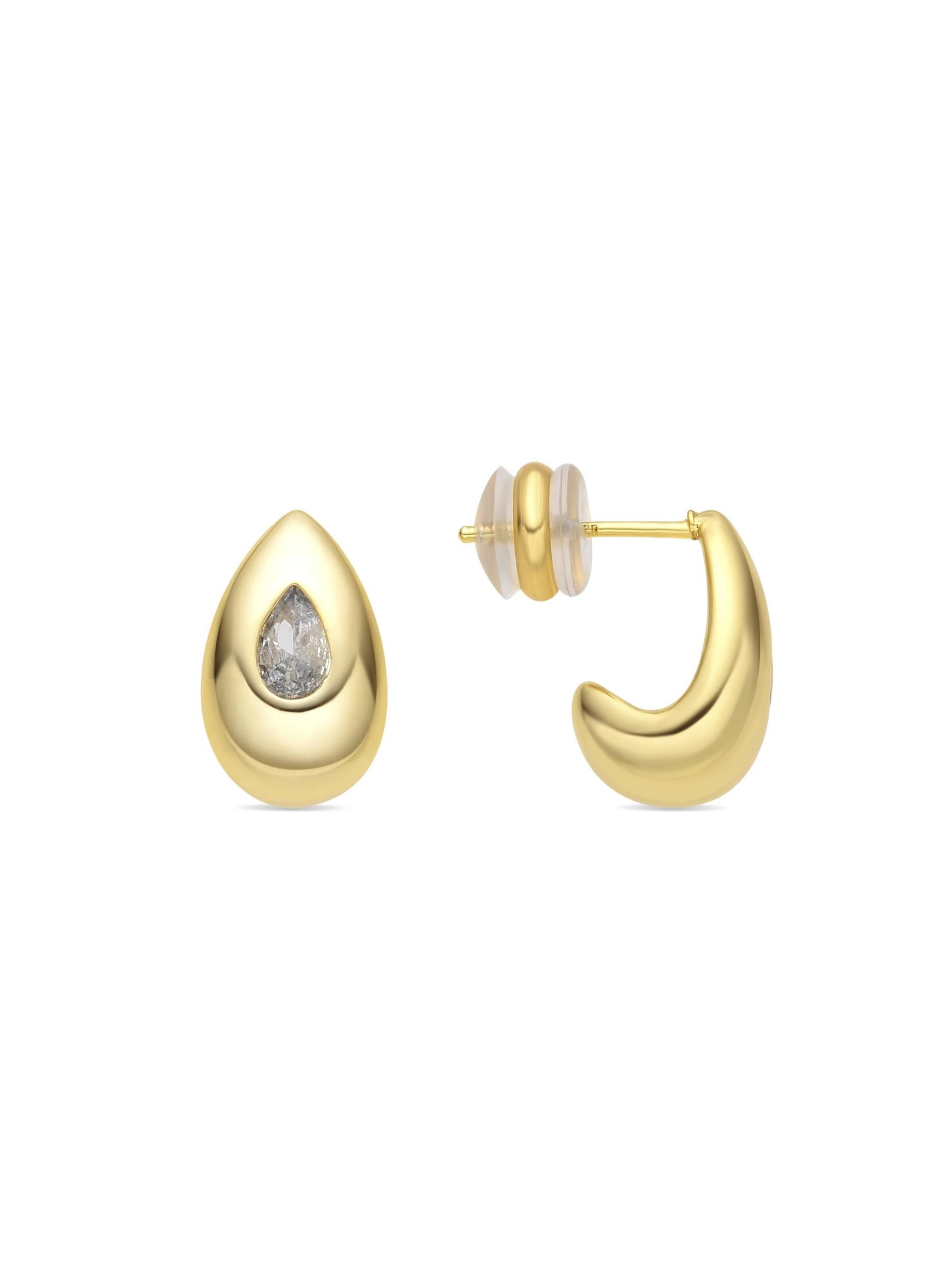 LUXBYLUX Earrings in Gold: front