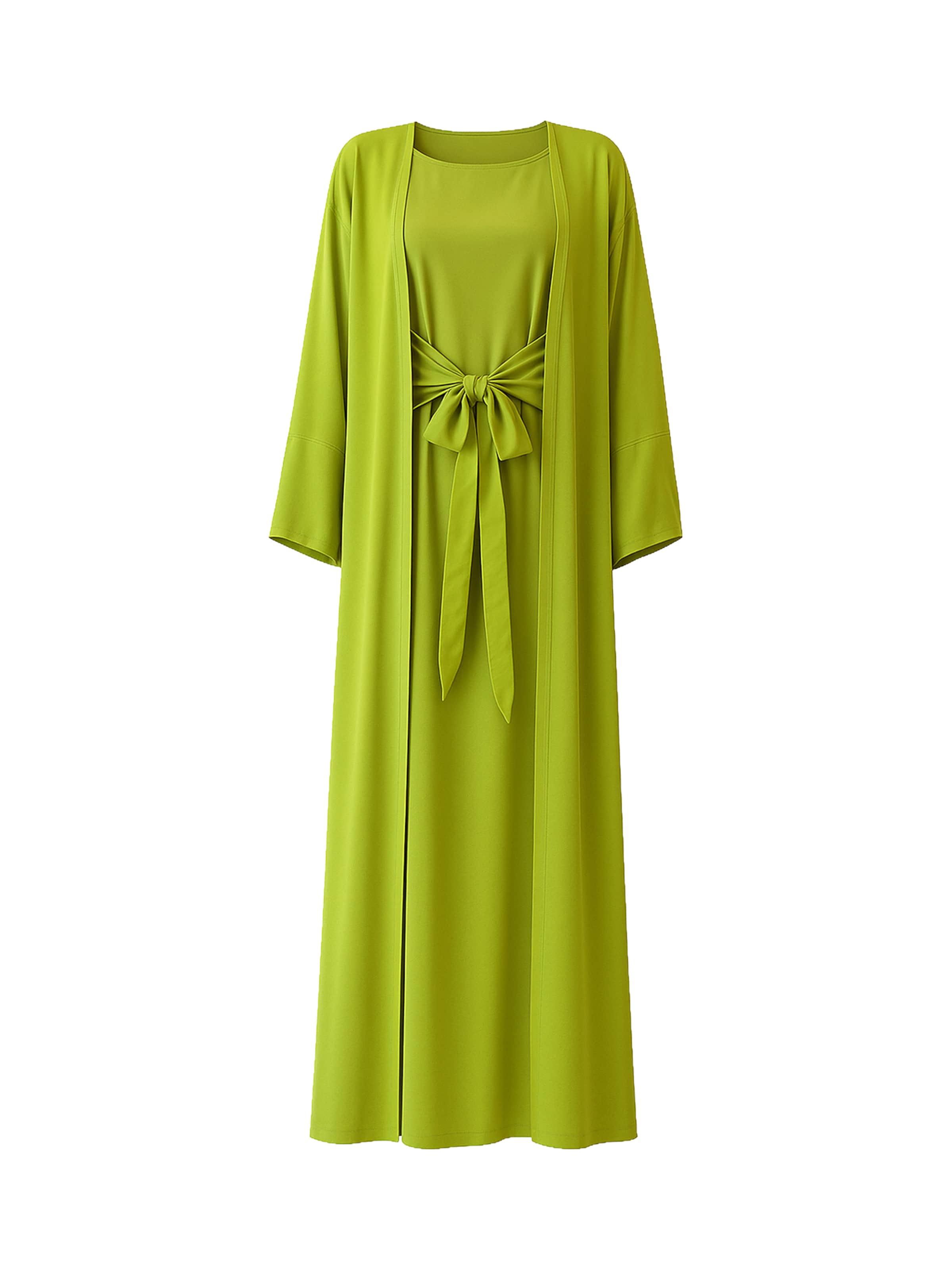 Abito Elara di colore kiwi, Visualizzazione prodotti